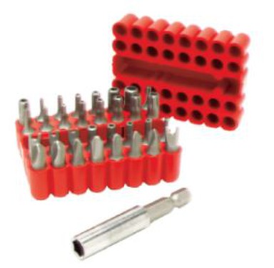 Set sigurnosnih bitova od 33 komada s magnetskim držačem