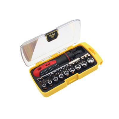 Višenamjenski set odvijača s čegrtaljkom