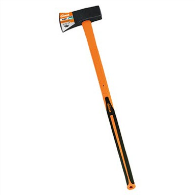 Vatrogasna sjekira s dugom drvenom drškom